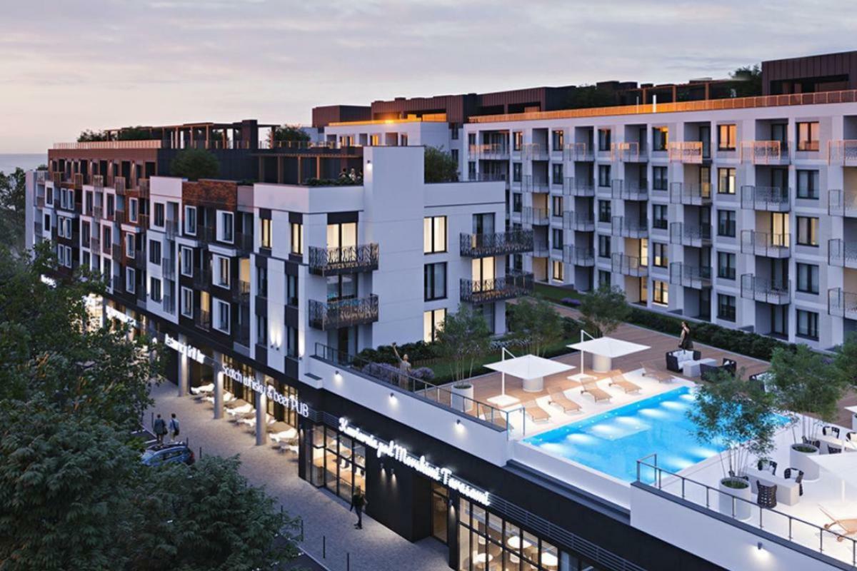 Apartament Z Wellness Nadmorskie Tarasy Kolobrzeg Exterior photo